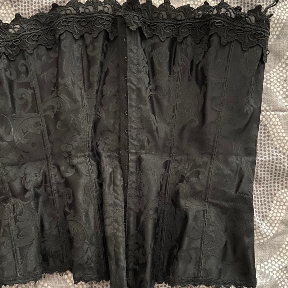 Fredricks of Hollywood Black Corset